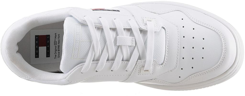 Кроссовки Tommy Hilfiger Retro Essential Leather Basketball Trainers white