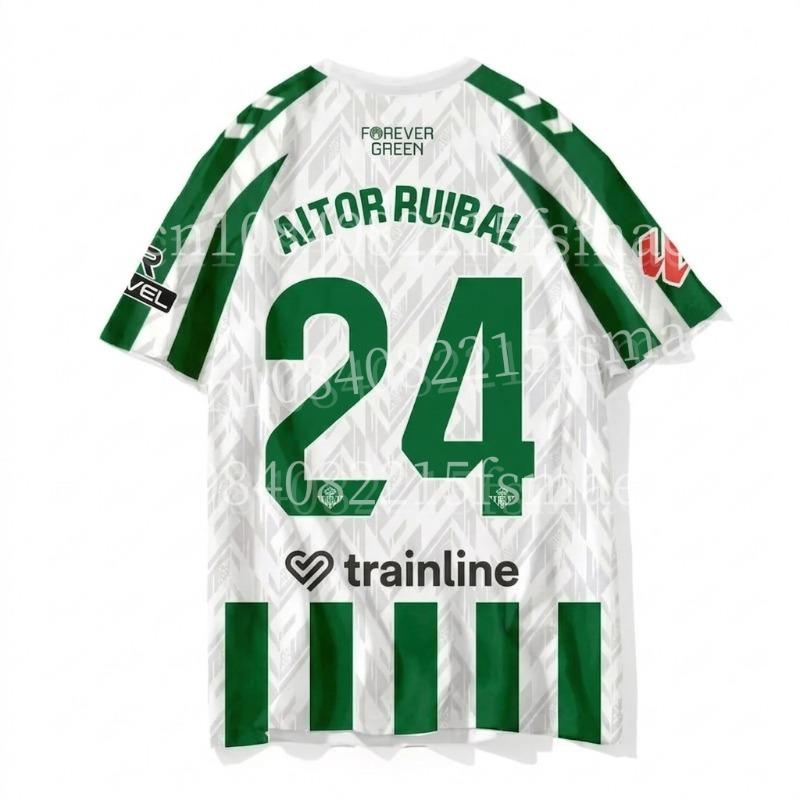 Hengyuan01 2026 Heren Groen Wit Gestreept Voetbalshirt Korte Mouw Sneldrogend Voetbalshirt Ademend Sport T-shirt Team Training Uniform 3XL