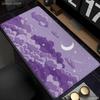 Aesthetic Dreamy Sky Desk Mat Smooth Surface Mousepad with Stitched Edges