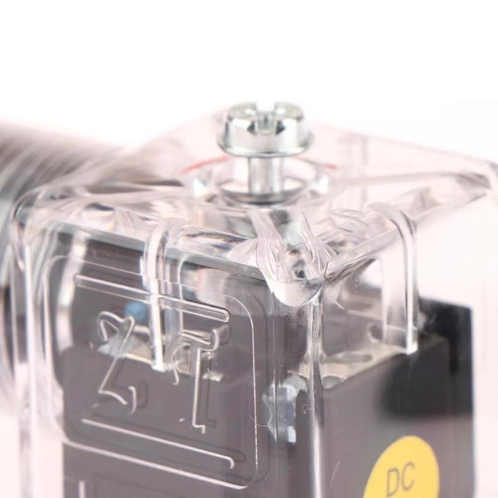 With Lamp Plug Hydraulic Solenoid Valve Plug Universal Accessories  Electrical Connections