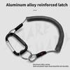 Tragbarer Fischgreifer Zange Kunststoff Fischgreifer mit Lanyard Schlüsselanhänger Halter Fischhalter Angelwerkzeug Langlebig