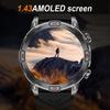 SCIONE Smart Watch Heart Rate Bluetooth Call Voice Assistant Compass Flashlight Step Outdoor Sports Watch