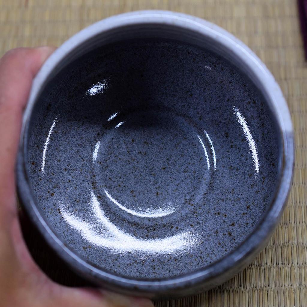 Waza no Kura Stylish Ceramic Matcha Kutani Flower Tea Ceremony Made in Perfect as a Birthday 60th 70th 77th or 88th Birthday Celebration Gift Bowl,