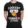 Coolest Turkey In Town Mens Womens Kids T Shirt Funny Graphic Saying Tee Top