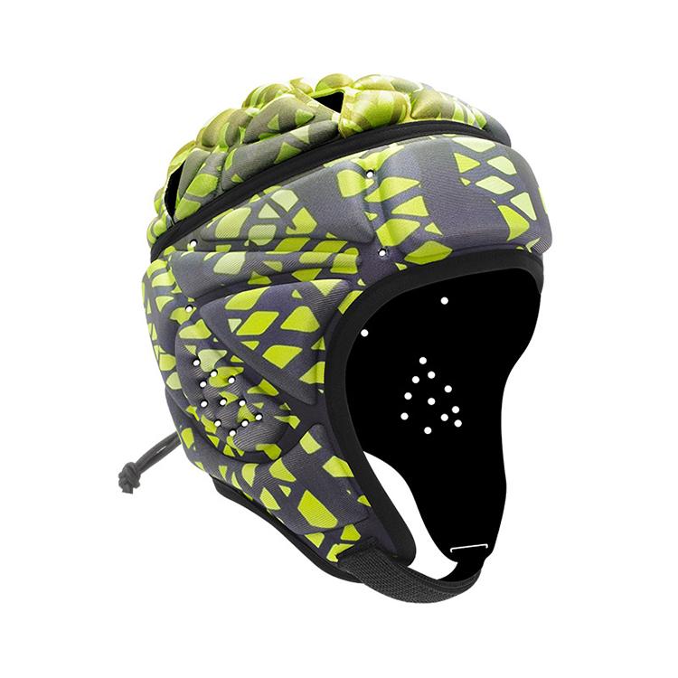 Adjustable Kids Rugby Helmet Soft Foam Padding Headgear Youth Football Hockey Sports Protection OEM