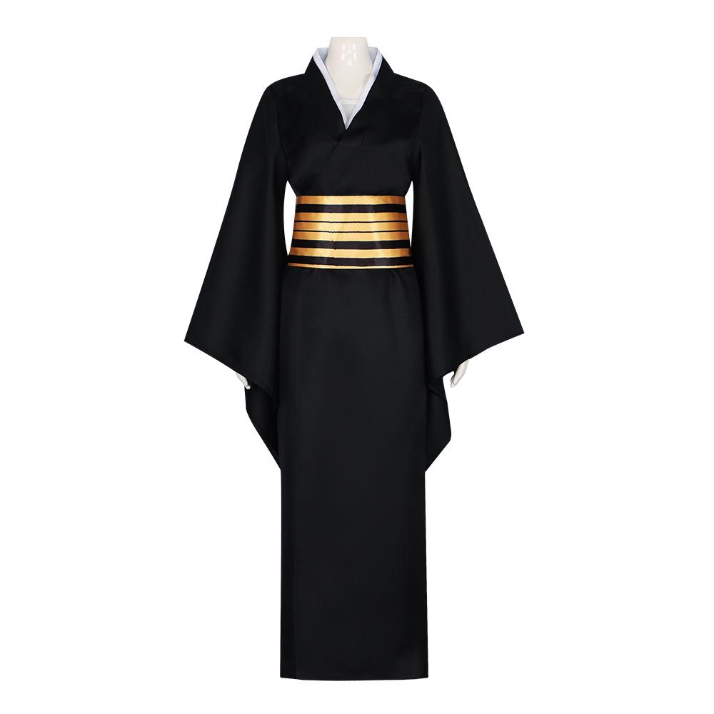 Halloween Cosplay Anime Costume: Demon Slayer Twelve Demon Moons Upper Moon Four Naruto Kimono 0049