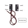 MC-38 Wired Door Window Sensor Detector Magnetic Switch Normally Closed or Normally Open NC/NO for Home Security Alarm System