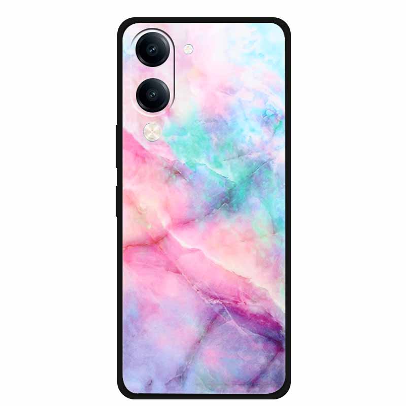 For Vivo iQOO Z10 Lite Case Silicone Black TPU Funda Back Cover for iQOO Z10 Lite 5G I2409 Soft Case Animal Coque IQOOZ10 Lite