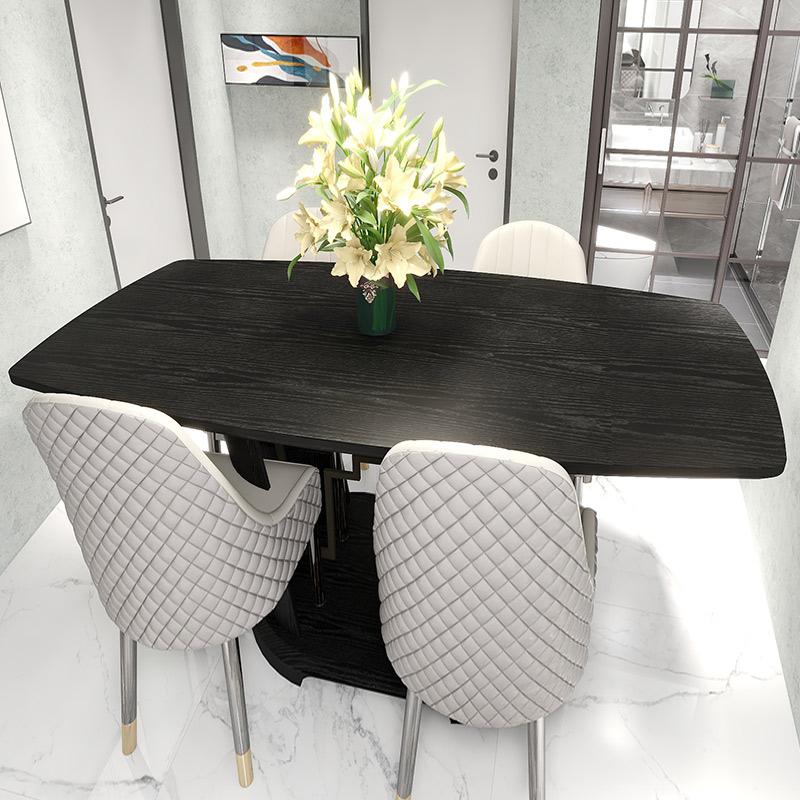 0.4x2M Black Furniture Sticker Wood Grain Self-Adhesive Wall Paper Cabinets Wardrobe Desk Waterproof Wooden Door Renovation Film