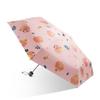Banana Under Fruit Fun Series 5-Fold UV Protection Umbrella
