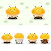 Plush Honey Bee Doll Pillow Gift Play Bear Rabbit Backpack Decoration Expression