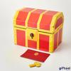 giftool Gifttool Treasure Chest with Monster Puzzle, Gift Box with Lock, Perfect for Presents, Surprises, Birthdays, and Party Accessories (M)