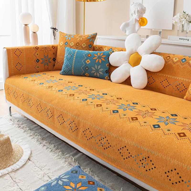 Bohemian Style Non-Slip Sofa Cushion Chenier Four-Season Universal Seat Cushion Resolutely Modern Sofa Cover
