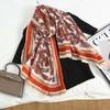 Retro Frame Cashew Print Women's Scarf Spring and Autumn Cotton and Linen Feel Scarf Warm Scarf Autumn and Winter Yarn