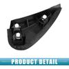 Front Left Door Mirror Corner Mudguard Triangle Cover No.6011802170 for Toyota Corolla 2014-2016 Plastic Black
