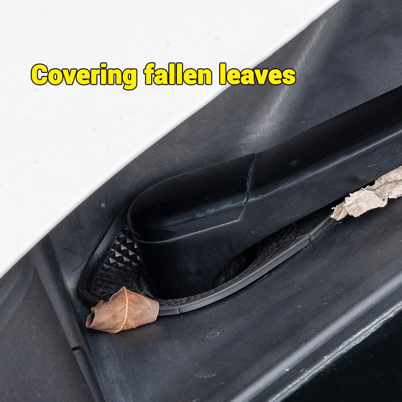 2PC Silicone Car Windshield Wiper Arm Hole Leaves Debris Prevention Cover For Porsche 911 Taycan Panamera Cayenne Boxster Cayman