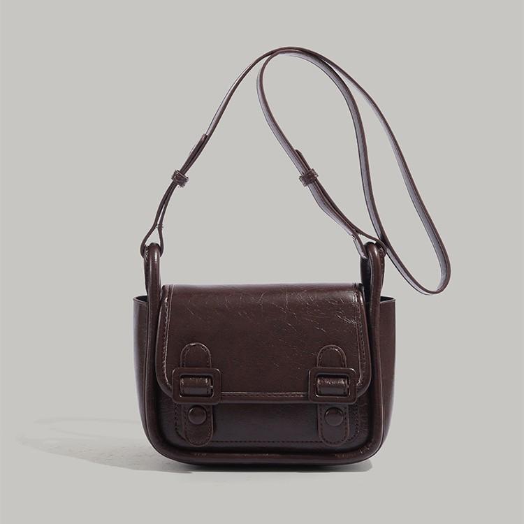 2025 New Retro Cambridge Bag Niche High-End Mini Shoulder Underarm Bag Commuter Versatile Crossbody Small Square Bag