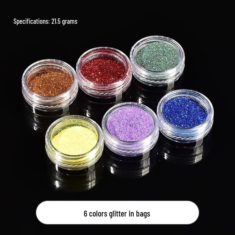 Set Jucării Adeziv Siliconic Epoxidic Super Moale cu Pudră Anti-Adezivă și Fulgi de Cocos Mochi DIY