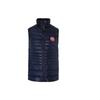 HyBridge Series Windproof Waterproof Down Vest Women Vests Blue 2700L-63