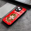 M-M-Monchhichis Anime Phone Case For IPhone 17 Air 16 E Pro Max 15 14 13 Mini 12 Pro 11 Max Plus Black Glass Cover