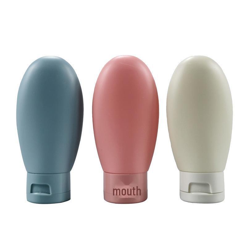 Travel Sub-Bottle: 60ml Portable Shampoo & Lotion Squeeze Bottle