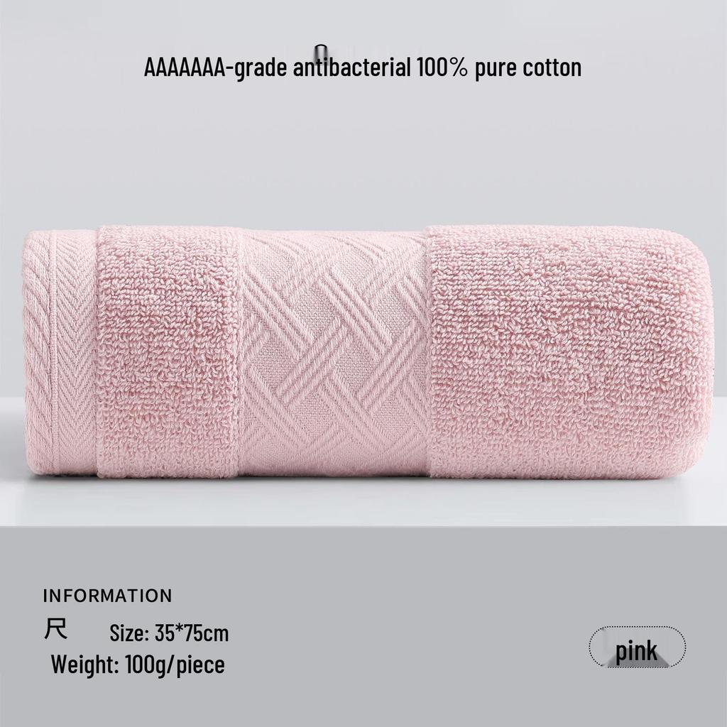 Asciugamano Viso Premium di Classe A in Morbido Cotone Assorbente per Adulti