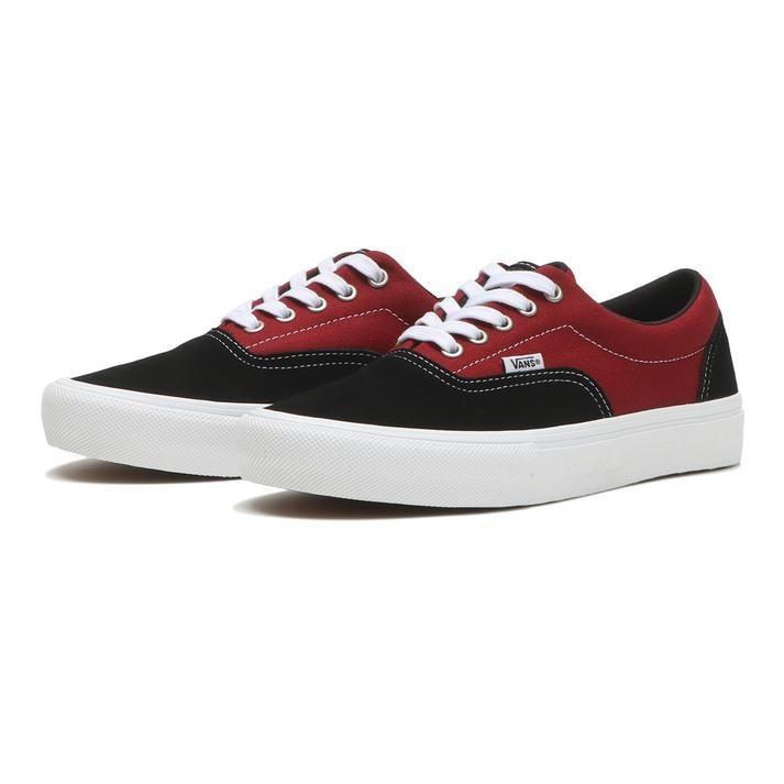 VN000ECRBDK Vans Skate Era  Black/Dark Red  (Men s) 7