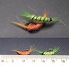 10PCS #14 Scud Cray Orange / Green Big Tailwater Trout Fishing Shrimp Buffet Fly Fishing Bait