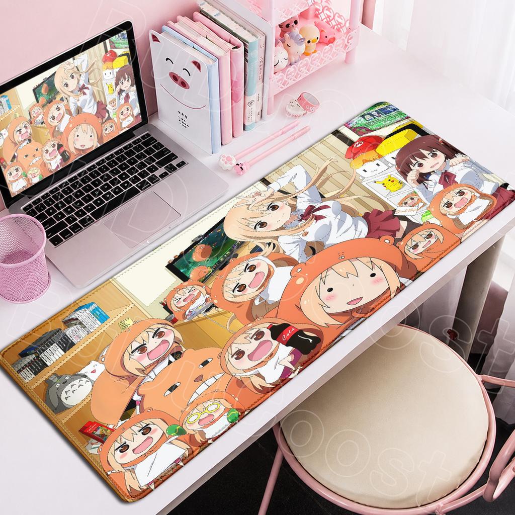 Kawaii Girl Doma Umaru Laptop E-sport Gaming Desktop Mats PC Rubber Accessories XXL Himouto Umaru-chan Non-slip Anime Mouse Pads