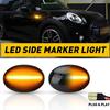 Amber/Red LED Side Fender Marker Light For MINI Cooper 2009-2015 Convertible R57