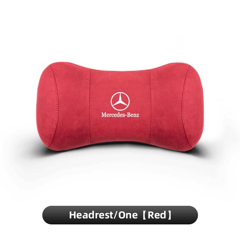 Poduszka Ochronna na Szyję Samochodową Zagłówek Bawełna z Pamięcią Podparcie Lędźwiowe Do Mercedes Benz AMG W177 W176 X166 X167 C257 C218 X2