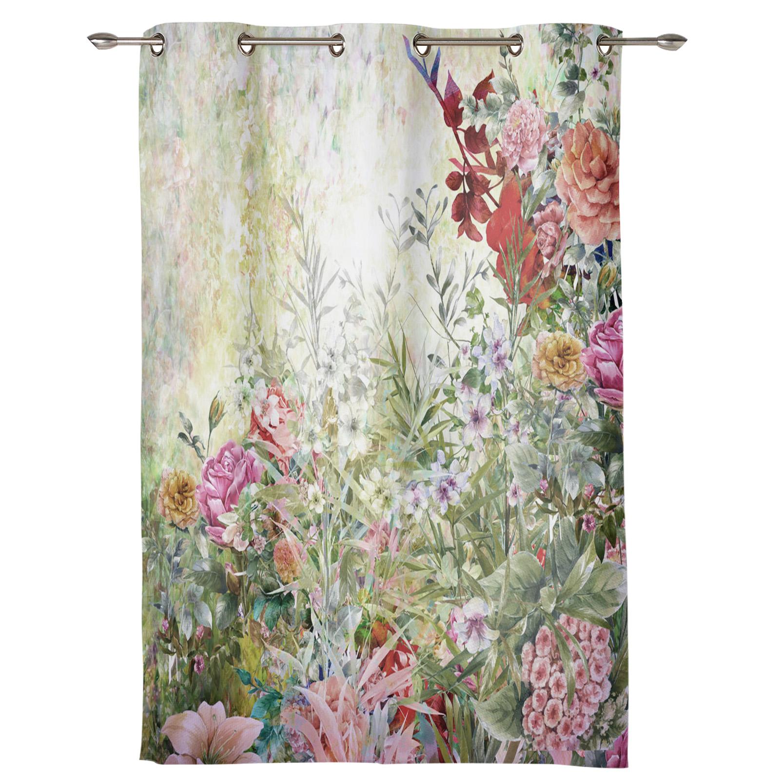 

Подводные существа, морские черепахи, занавески для гостиной, спальни, роскошные современные занавески для кухни, тканевые занавески 135W x 60H(cm) x1