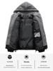 Men's Winter Plus Size Two-Piece Style Thick Cotton Jacket