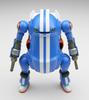 Hasegawa Creator Works Series Mechatro Wego Sport White Blue Scale Plastic Model 64757 No.08 & 1/35