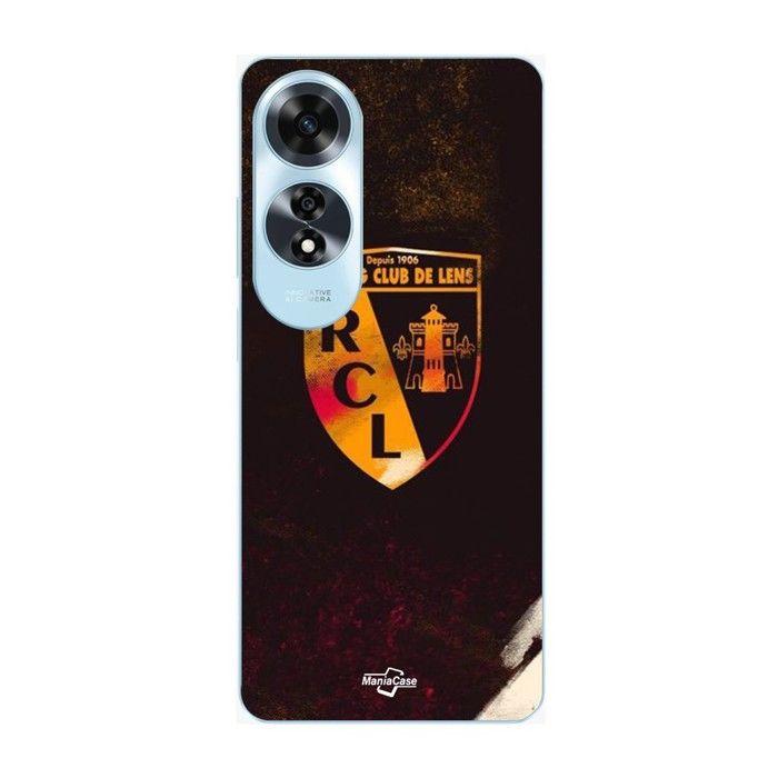 Coque de téléphone - MANIACASE - Oppo A60 - Silicone TPU - Souple - RCL lens orange noir