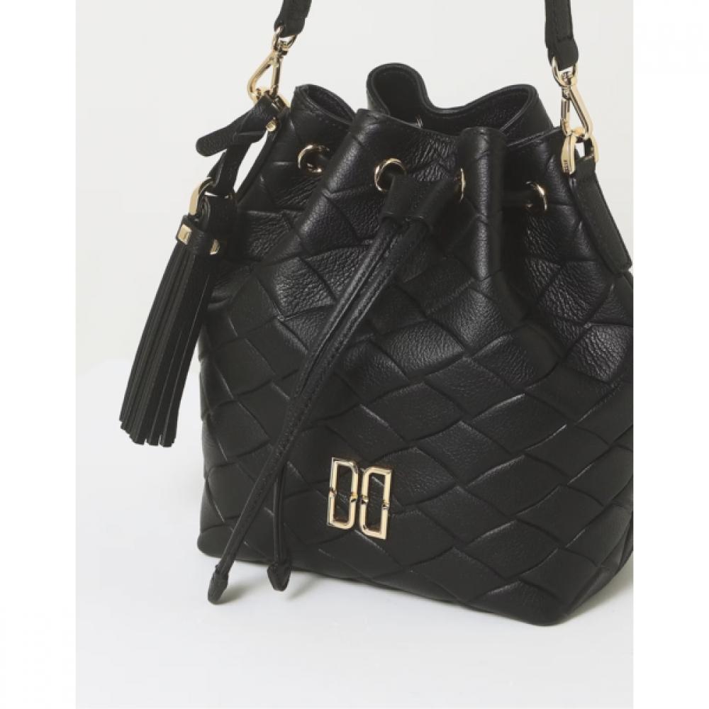 Daks Black Carlisle Mesh Bucket Bag Dcba2f323bk