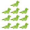 10Pcs Glowing in Dark Small Lizards Resins Miniatures Animal Figures Garden Landscape Potted Plant Decorations Ornaments