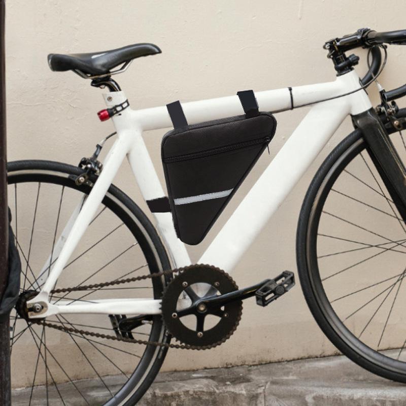 Bicycle Triangle Bag Bicycle Front Frame Handlebar Waterproof Cycling Bags Waterproof Crossbeam Bag Outdoor Sport Bike Parts