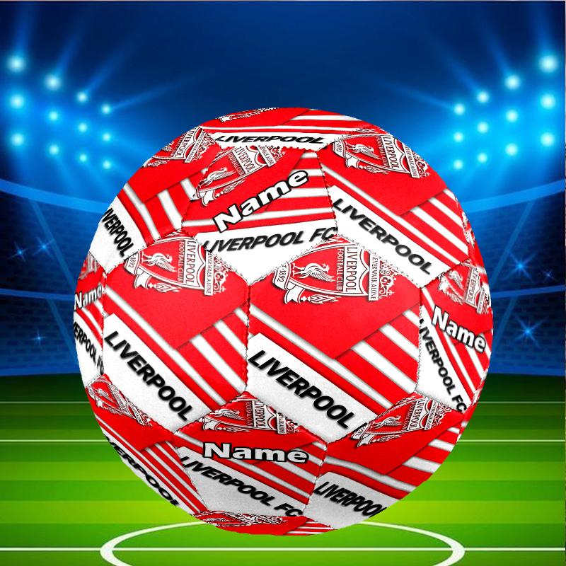 Custom Name Personalized Liverpool F.C-A Print Size 5 Soccer Ball Training & Match Football, for Team, Kicking, Gift for Football Enthusiasts