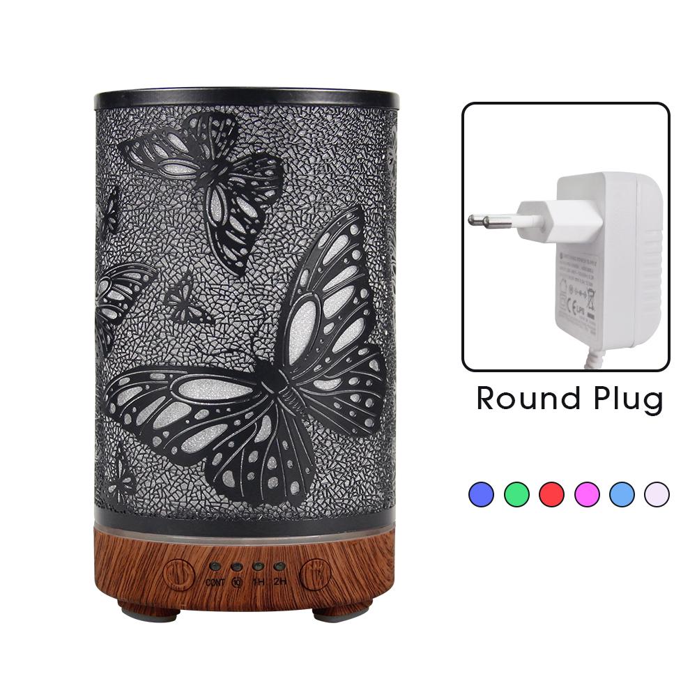 100ml Humidifiers Cool Mist Top Fill Essential Oil Diffuser for Bedroom Large Room Home Baby Nursery and Plants with Nightlight