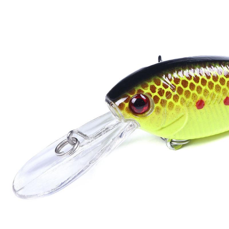 Floating Minnow Lua Bait8CM 7G 6Large Tongue Board Long Casting Bionic Lure Freshwater Saltwater Universal Fishing Bass Fake Bai