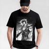 0405 Manga Kenshiro Pěst severní hvězdy Anime dárek tričko Hokuto no Ken potisk Grafické tričko Y2K oblečení Všechna velikost Vrcholy