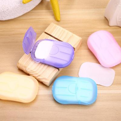 Portable Mini Soap Tablets - Disposable Travel Hand Washing Sheets