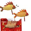 Huangshan Festival Souvenirs: Luminous Fish Lantern Fridge Magnet Collection