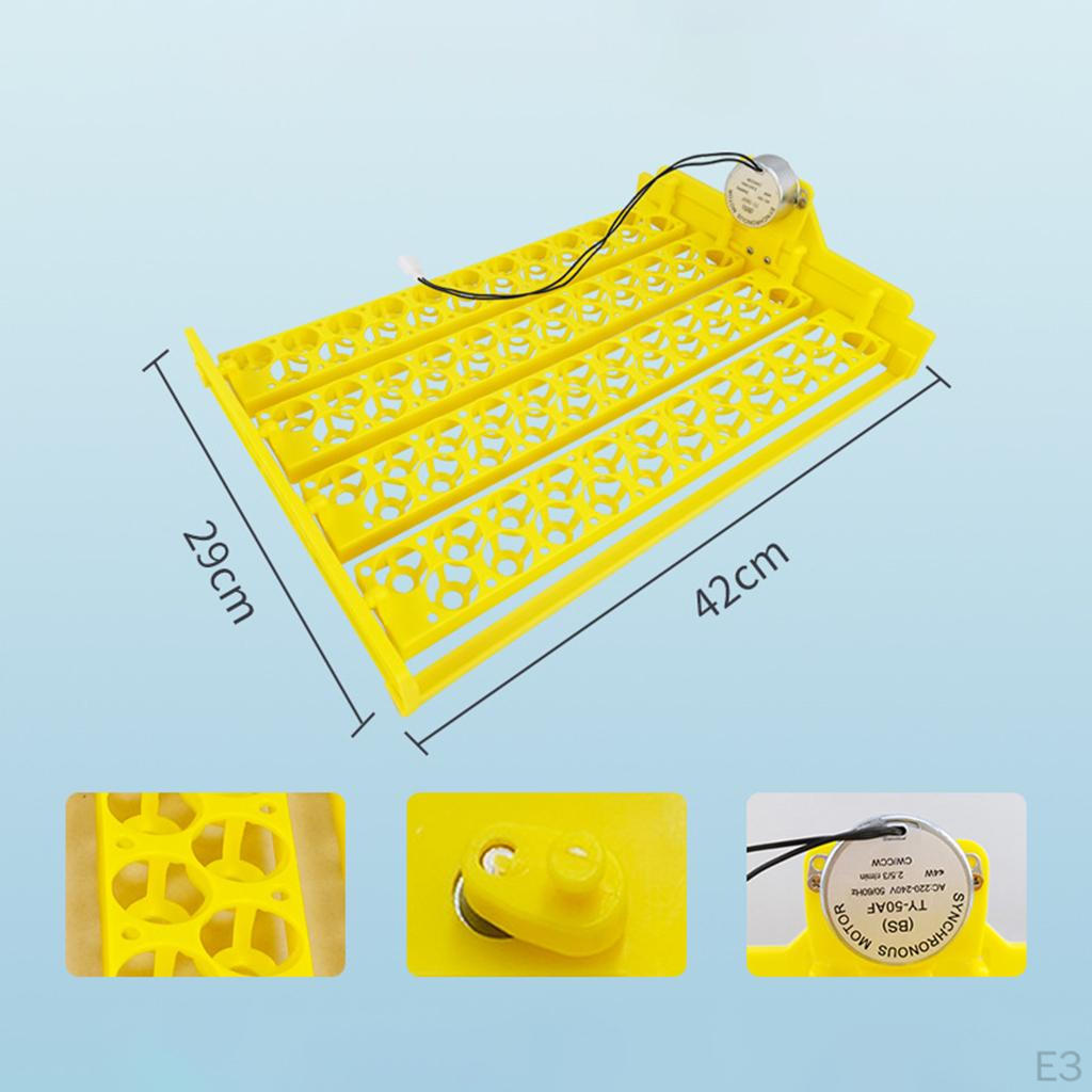 Eggs Incubator Tray with Motor Automatic Egg Turning Plate