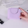 Korean-Style Women's Minimalist Wallet, Dopamine Color, Multi-Card Large Capacity Holder