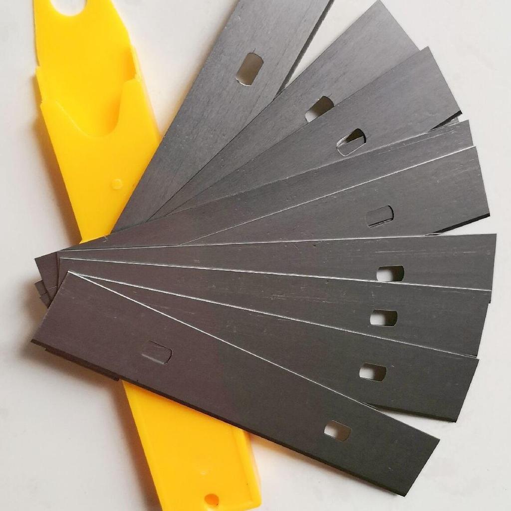 Replacement Blades for Tile and Grout Cleaning, Glass Degumming, Wall and Floor Scraping Tools