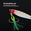 SHUOSEN Metal Jig Set 20g 30g 40g 60g 3D Fishing