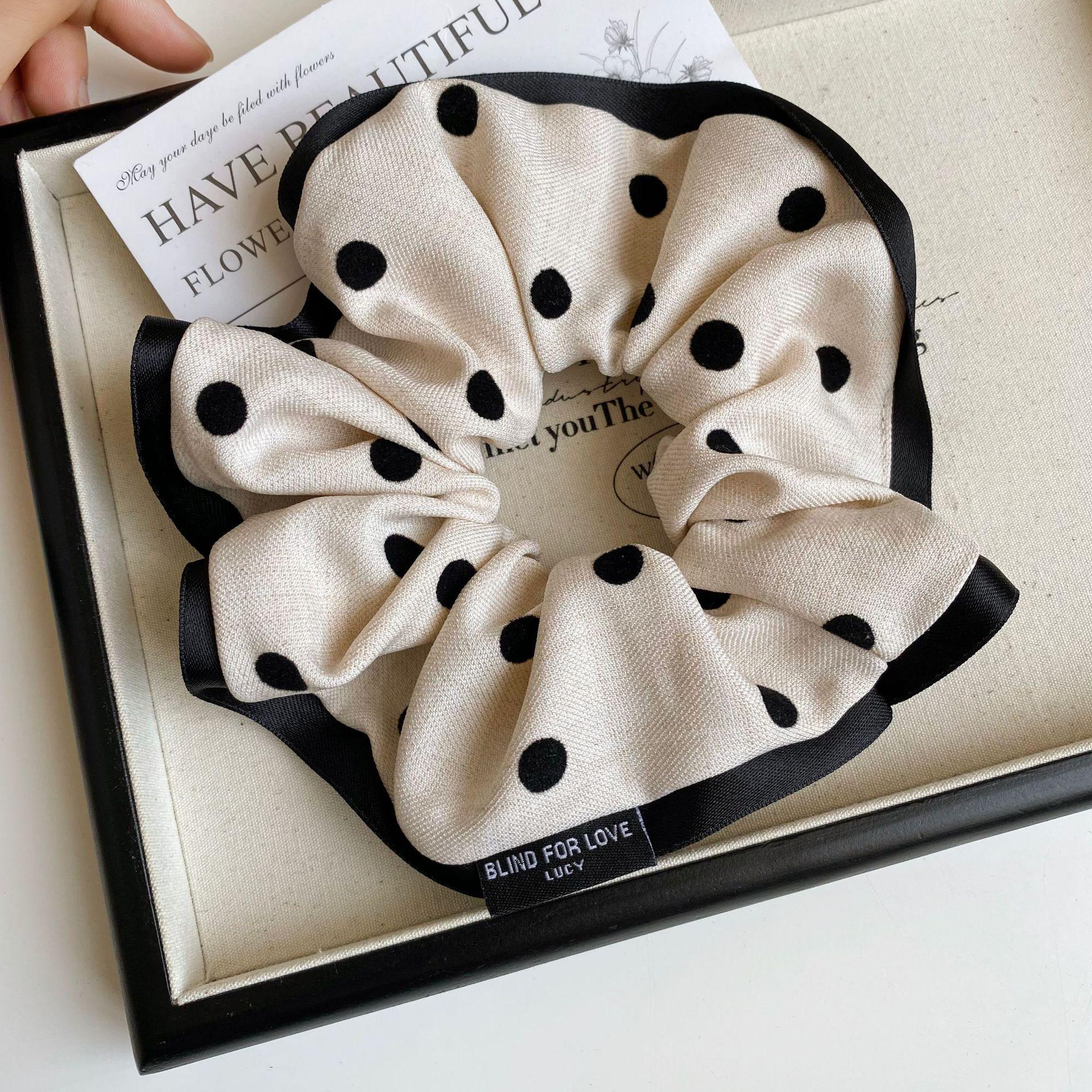 

Кольцо для волос в горошек осень-зима: Ретро-элитный пучок для волос и повязка для хвоста