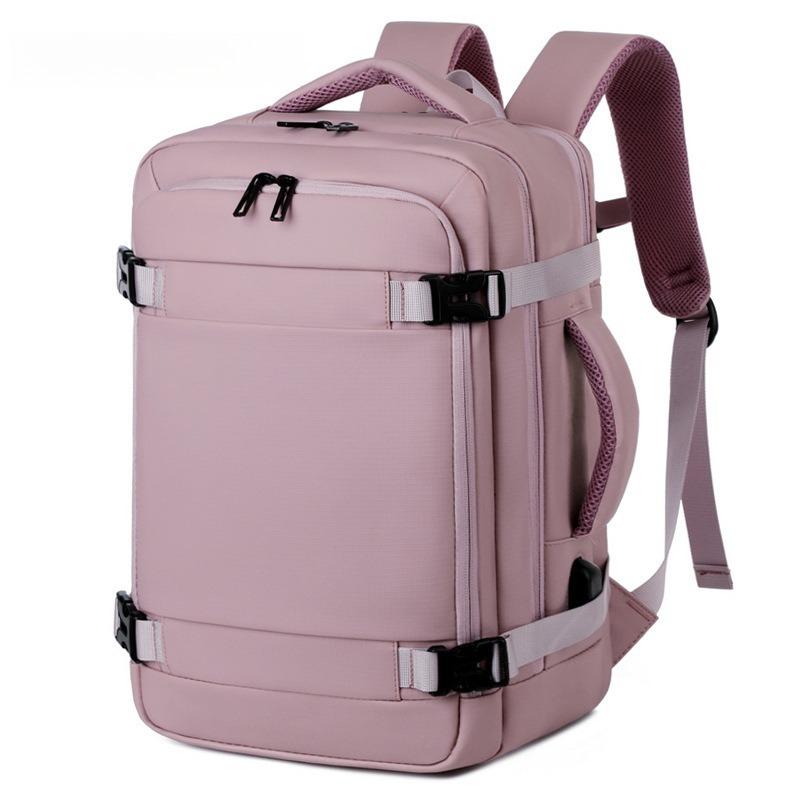 New Lightweight Load-reducing Backpacks Outdoor Travel Bag Teenager College Student Schoolbag Large Capacity Unisex Waterproof PU Computer Knapsacks